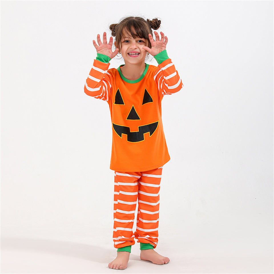 Familjepyjamas Halloween Mode Babyset