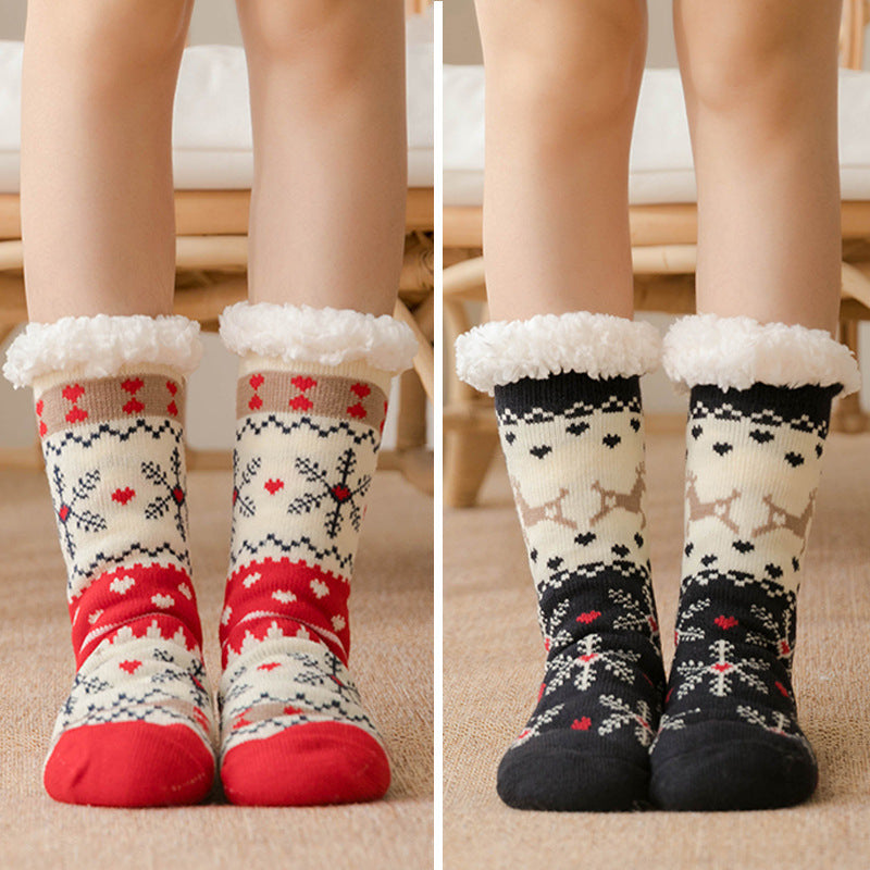Unplugged warm foot socks