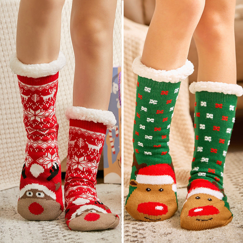 Unplugged warm foot socks