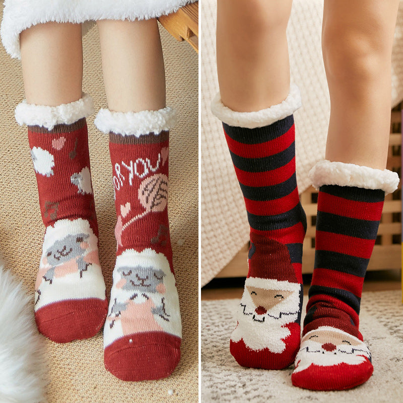 Unplugged warm foot socks
