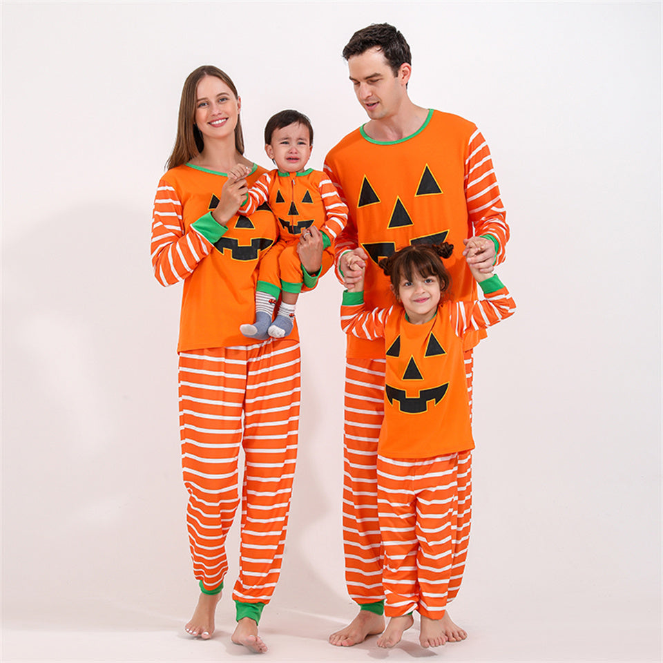 Familjepyjamas Halloween Mode Babyset