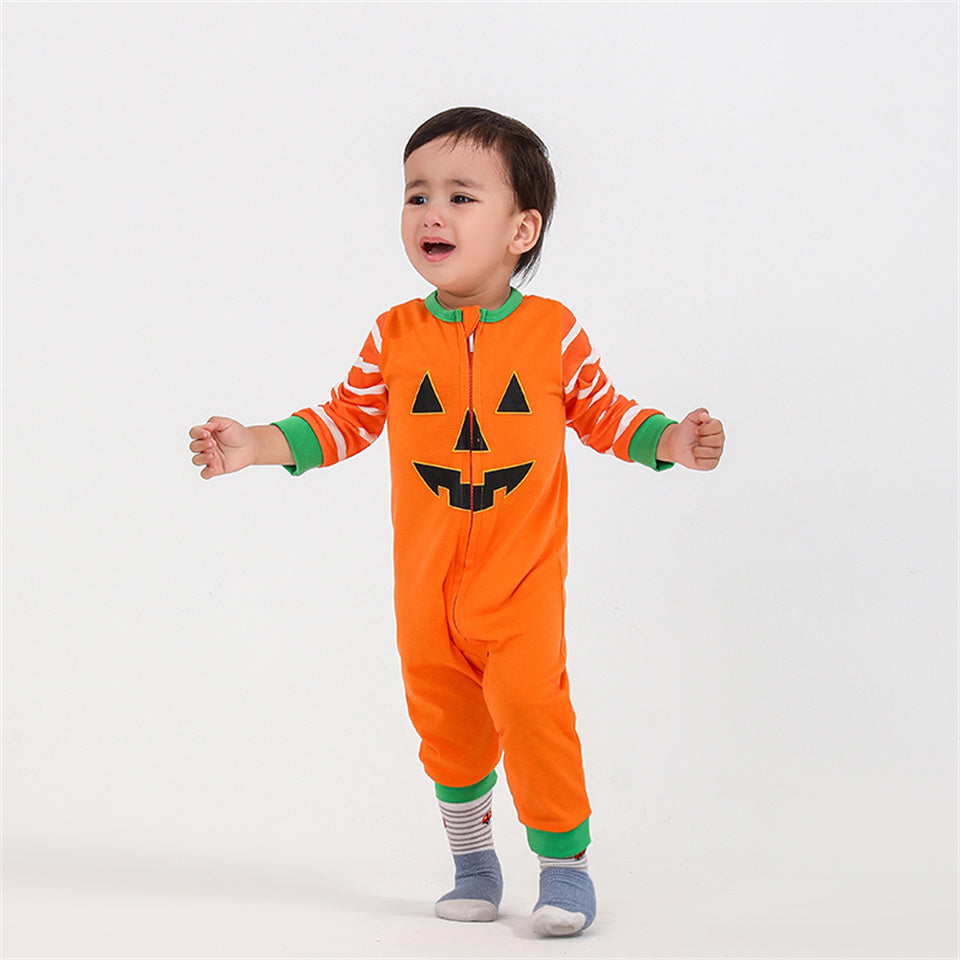 Familjepyjamas Halloween Mode Babyset